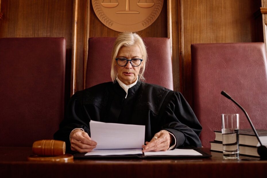Judge thinking about proportionality in sentencing