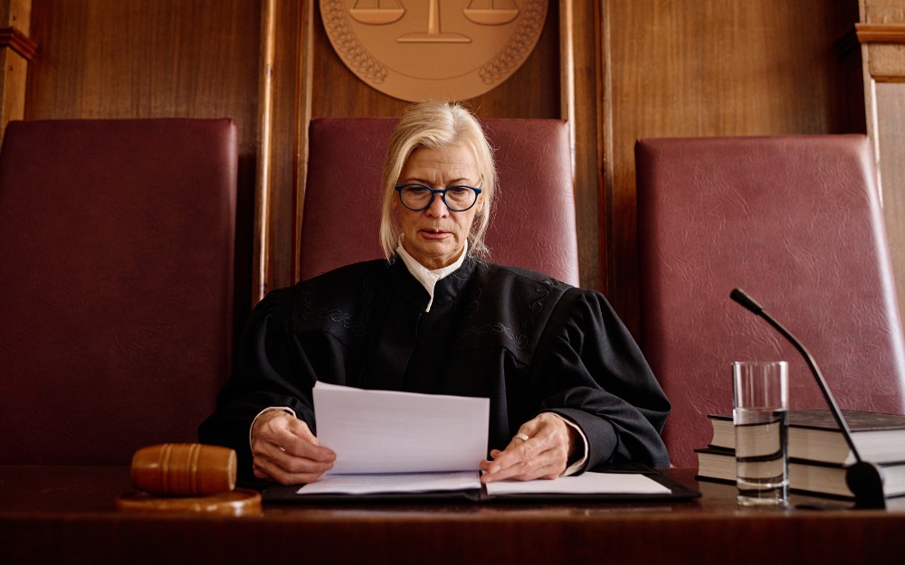 Judge thinking about proportionality in sentencing