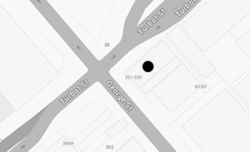 Criminal Lawyers Brisbane - Hannay Lawyers map